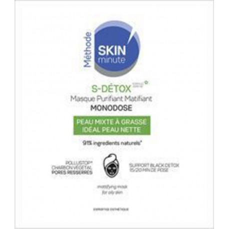 SKIN'MINUT SK'MIN MASQ VISAGE PURIFIANT sachet 20ml