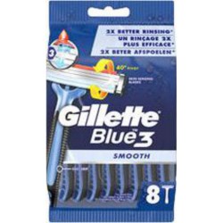 GILLETTE GILL RAS JET BLUE3 X8 sachet 8 rasoirs
