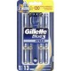 GILLETTE GILL RAS JET BLUE3 HYBRID X12 manche + 13 lames