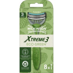 WILKINSON WILK.RAS.ECO GREEN X8 rasoir + 8 lames