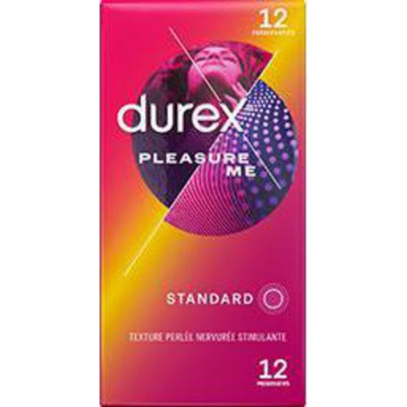 DUREX PLEASURE ME X12 boîte 12 préservatifs