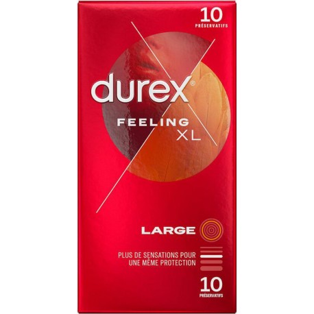 DUREX FEELING XL X10 boîte 10