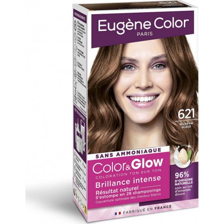 EUGENE COL 621 MARRON GLACE COLOR&GL kit