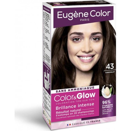 EUGENE COL 43 CHOCOLAT COLOR&GLOW EC kit