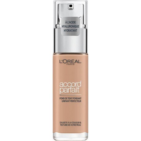 L'Oréal Fond de teint fluide Accord Parfait Beige rosé flacon 30ml