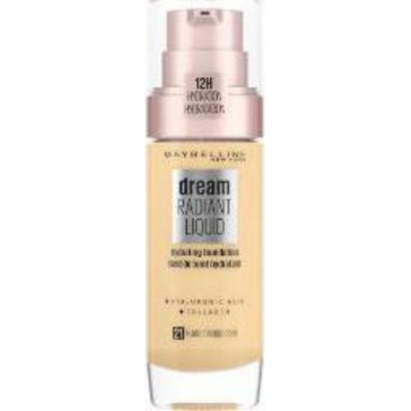 Maybelline Fond de teint fluide Dream Satin Liquid beige doré flacon pompe 30ml