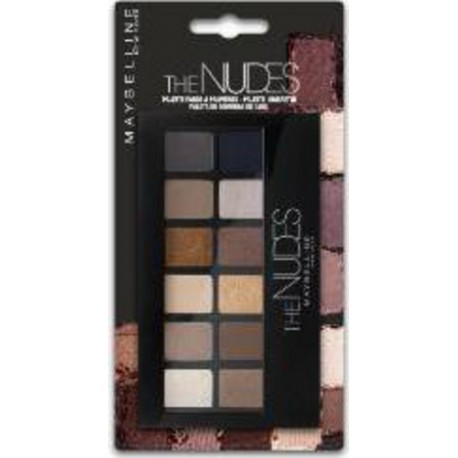 Maybelline Maquillage Fard à paupières Gemey The Nudes palette 9,6g