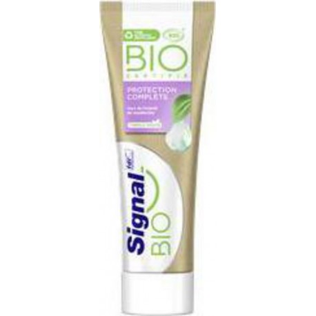 Signal Dentifrice protection complète Menthe bio 75ml