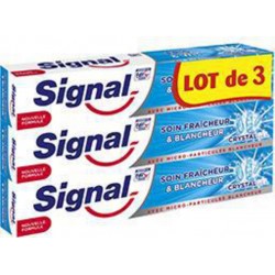 Signal Dentifrice Soin Fraîcheur Blancheur 3x75ml x3 tubes 75ml