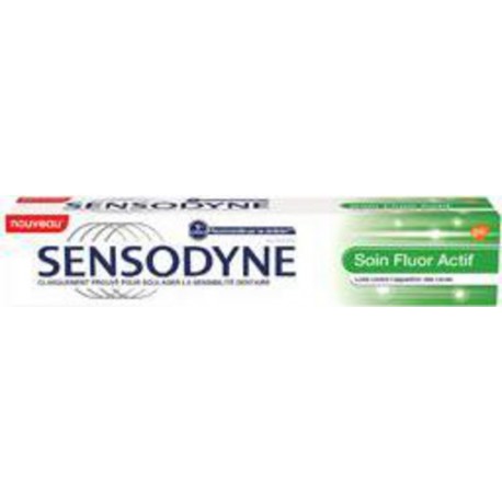 Sensodyne Dentifrice Soin fluor actif 75ml