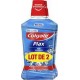 Colgate Bain de bouche Plax Ice Splash 24h 2x500ml x2 flacons 500ml