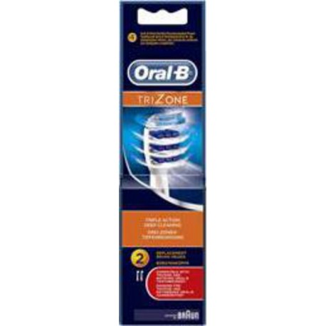 Oral-B ORAL B ORALB BROSSETTES TRIZONE X2 boîte 2 brossettes