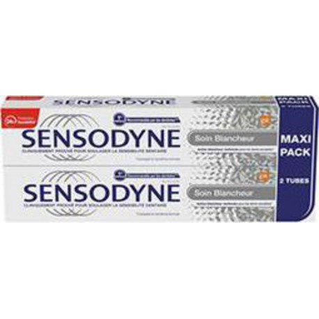 SENSODYNE DENT BLCHR 24H 75ml x2 tubes 75ml -150ml