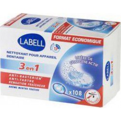 LABELL NETTOYANT DENTAIRE X108 boîte 108