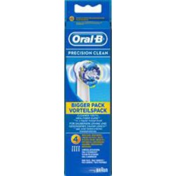 Oral-B ORAL B ORALB BROSS PREC CLEAN X4 boîte 4 brossettes