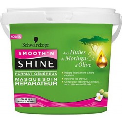 Schwarzkopf Smooth'N Shine - Masque soin réparateur 900ml