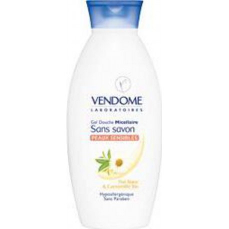 VENDOME GEL DOUCHE Thé Blanc & Camomille Bio SANS SAVON 400ml