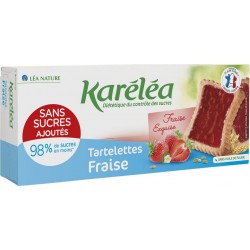 Karelea Tartelette fraise s/sucres ajoutés