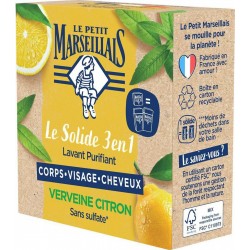 P.MARSEILL LPM SOLIDE 3EN1 VERV CITRON80G savon 80g