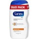 Sanex Gel Douche Biome Protect Sensitive 2x450ml x2 flacons 450ml - duo pack