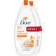 Dove Crème de douche surgras 2x450ml x2 flacons 450ml - 900ml