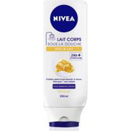 Nivea Lait corps sous la douche miel et lait 250ml