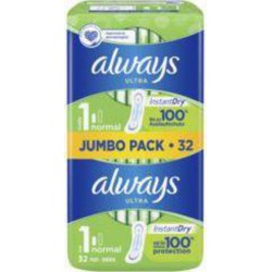 Always Serviettes normal 32 pièces paquet 32 serviettes - 116g