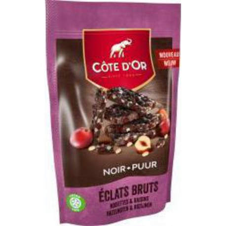 COTE D'OR CD.ECLT NR RAISIN/NOISETTE120G tablette 120g