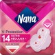 Nana Serviettes hygiéniques Ultra Régulier+ x14 14 unités