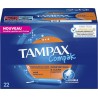 Tampax Tampons Compak Avec applicateur Super+ x22