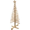FEERIC Sapin de Noel en bois articulé 120cm