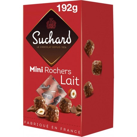 Suchard Mini Rochers chocolat au Lait 192g