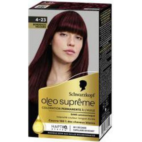 SCHWARZKOPF OLEO SUPREME COLORATION PERMANENTE BOITE CARTON 1CT