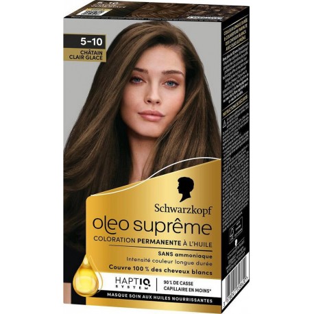 SCHWARZKOPF OLEO SUPREME COLORATION PERMANENTE BOITE CARTON 1CT kit