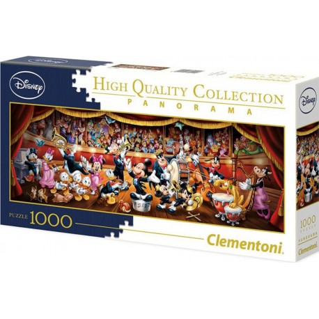 Clementoni Puzzle Panorama - L' Orchestre Disney (A2x1) 39445 1000p