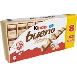 KINDER BUENO WHITE x8 312g