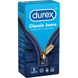 Durex Préservatifs Classic Jeans x9