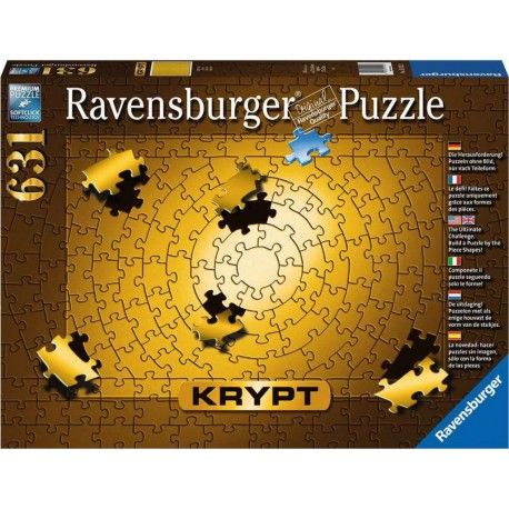 Ravensburger 15152 Krypt puzzle 631 pièces - Gold