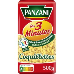 Panzani Pâtes les 3 minutes Coquillettes 500g