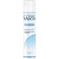 Narta Spray Anti-Transpirant Efficacité 24h Fraîcheur Pure 200ml (lot de 4)