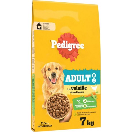 PEDIGREE Croquettes ADULT VOLAILLE LEGUMES 7Kg