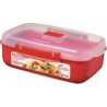 Sistema Boîte de conservation rectangulaire micro-ondes à clips 1,25 L