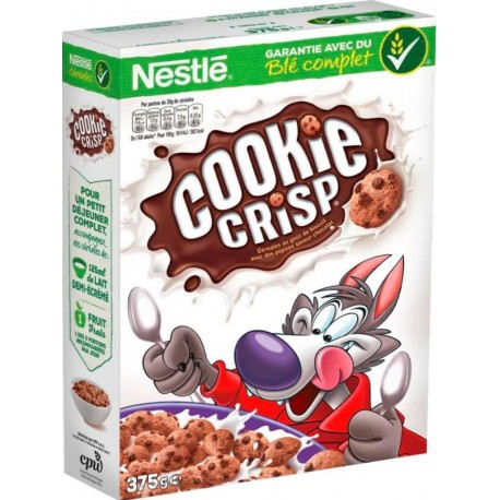 Nestlé Cookie Crisp 375g (lot de 4)