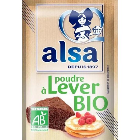 ALSA POUDRE à LEVER BIO 50g