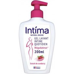 Gel Toilette Intime Régulateur Intima Natural Cranberry 200ml