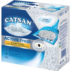 Catsan Active Fresh Agglomérante Litière Pour Chats 8L