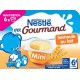 Nestlé P’tit Gourmand Mini Semoule au Lait (+ 6 mois) par 6 pots de 60g (lot de 8 soit 48 pots)