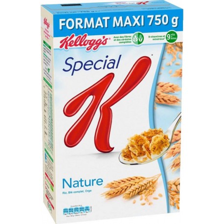 Kellogg's Spécial K Original Nature Format Maxi 750g (lot de 2)