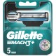 Gillette Mach3+ Lames de Rasoir Authentiques pour Homme 5 Recharges