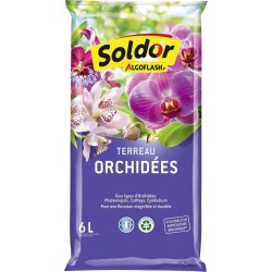Algoflash SOLDOR Terreau pour Orchidées 6L